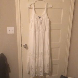 Pretty white summer dress